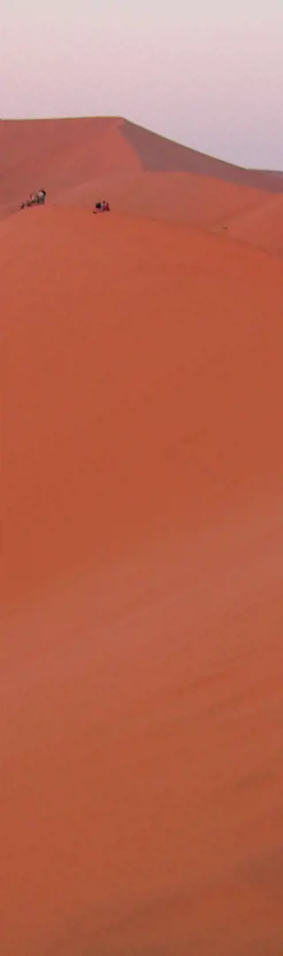 Sonnenaufgang auf der Dune 45